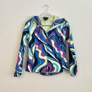 Vintage Athleta 80s Print Ski Jacket